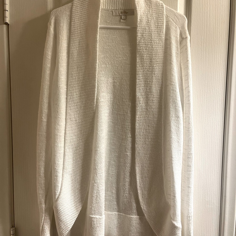 Lilly Pulitzer white Knit cardigan sweater - Picture 10 of 10
